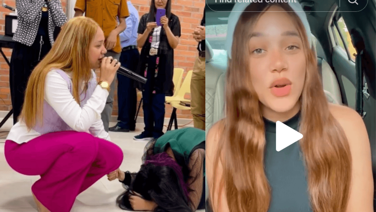 Imagen Principal de Nota: Inma Peralta, la profeta viral por su belleza y bailar reguetón cristiano