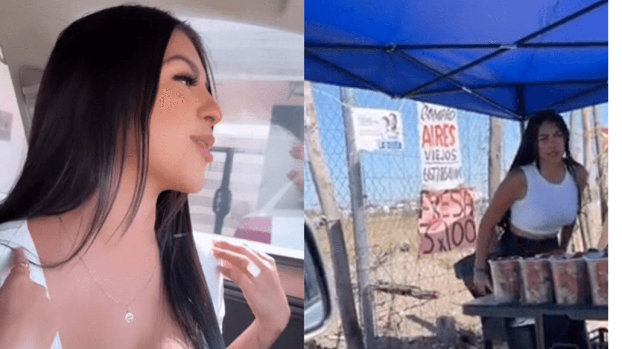 Imagen de Escultural vendedora de fresas con crema se viraliza en TikTok