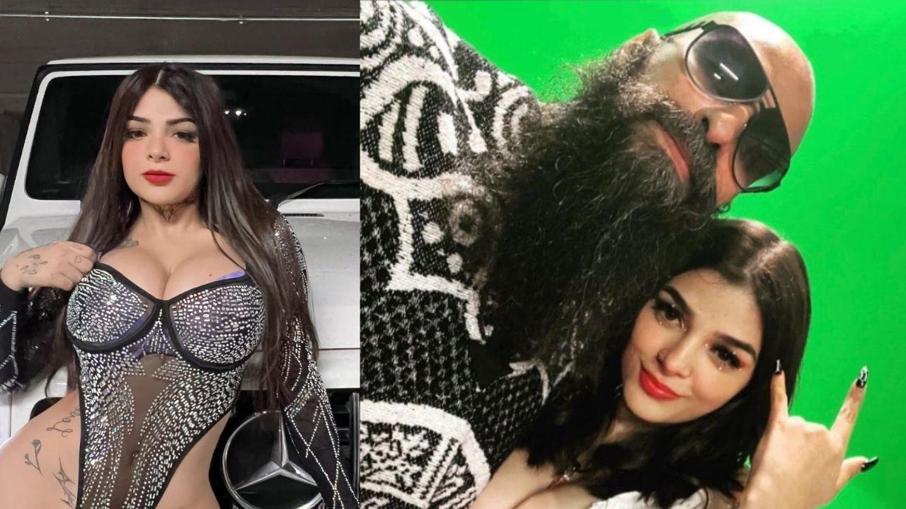 Imagen de Karely Ruiz en video explícito con Babo, vocalista de Cartel de Santa