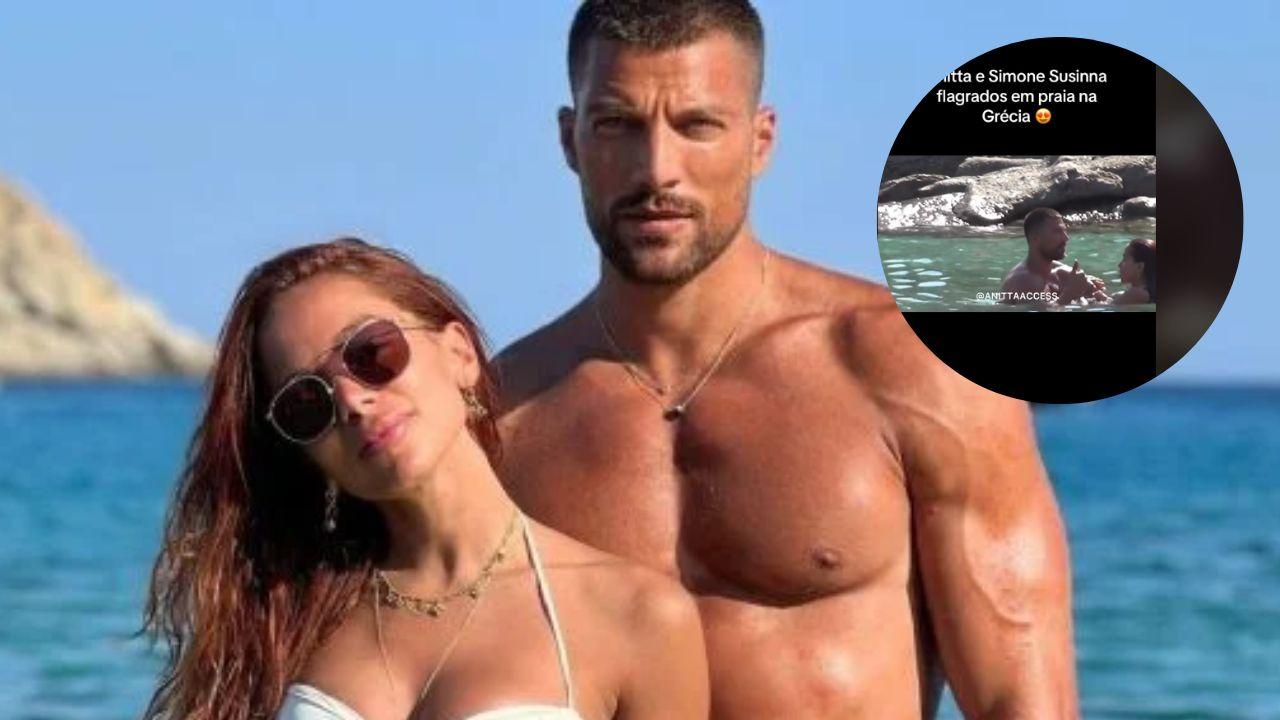 Imagen Principal de Nota: Anitta y su novio captados en situación íntima en una playa de Italia