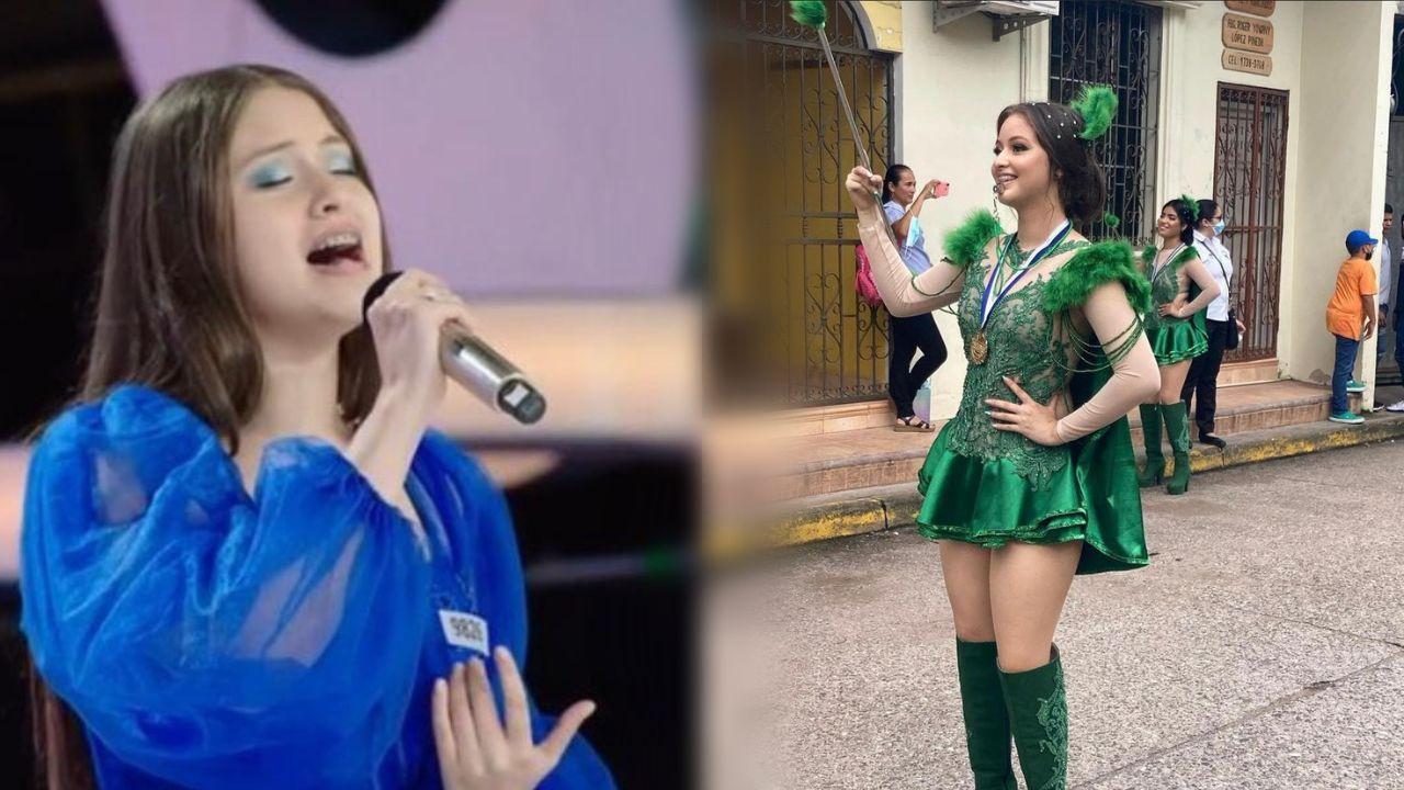 Imagen Principal de Nota: Expalillona hondureña deslumbra a todos con su dulce voz