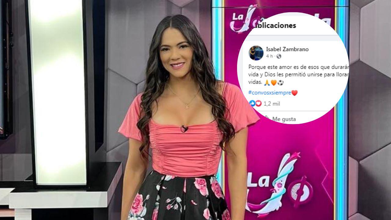 Imagen Principal de Nota: 'Porque este amor es para siempre': El emotivo mensaje de Isabel Zambrano que sorprendió a sus seguidores