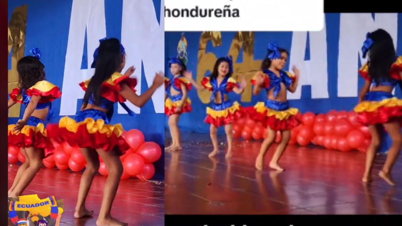 Imagen Principal de Nota: Alumnas de escuela hondureña se viralizan en redes  bailando punta