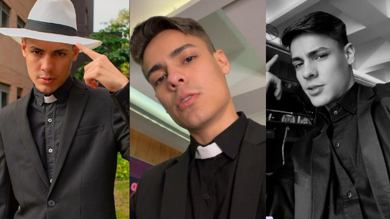 Imagen de 'Por usted cometo todos los pecados': Supuesto 'Padre' cautiva a TikTok por su sensualidad