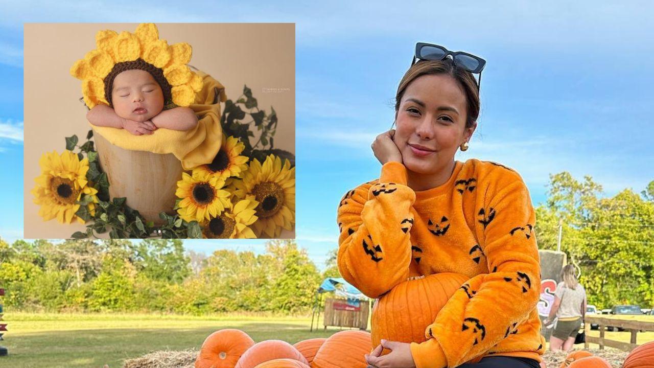 Imagen de Elsa Oseguera enternece las redes con fotos de su hija luciendo hermoso trajecito de girasol