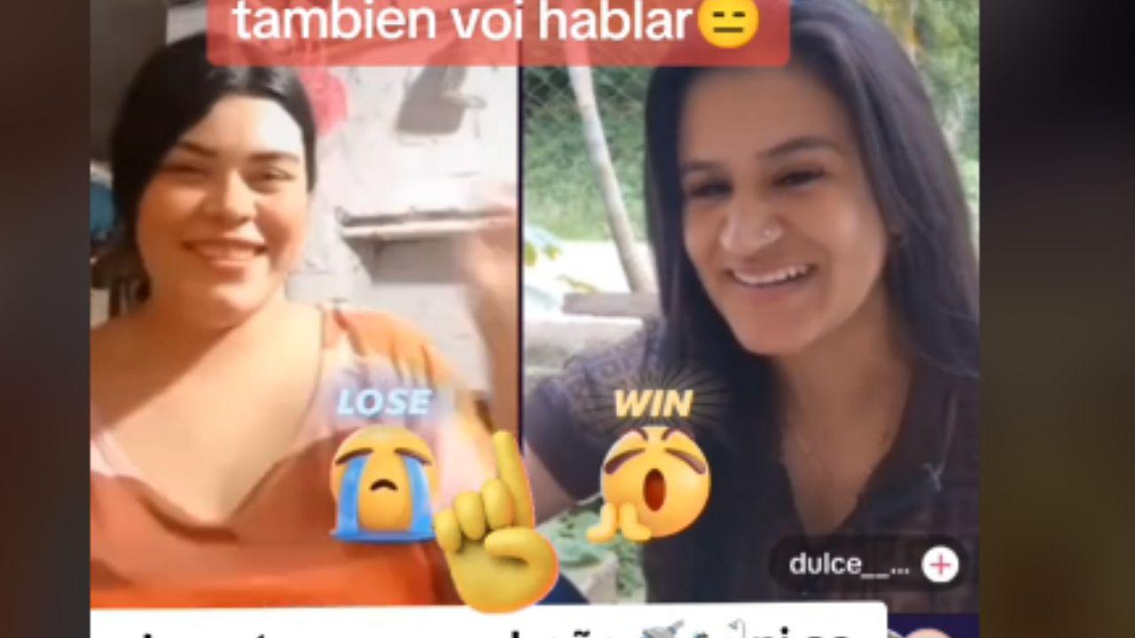 Imagen de Wendy Tejada reacciona incómoda por preguntas fuera de lugar de tiktoker hondureña