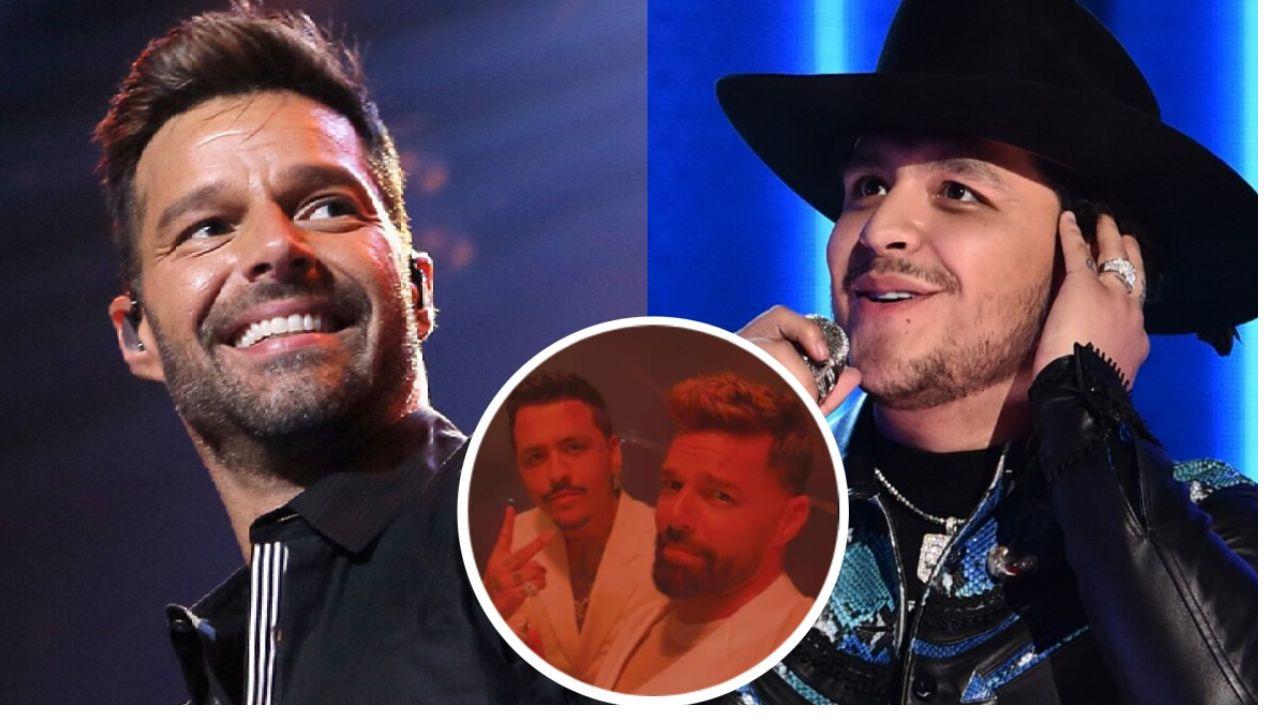 Imagen Principal de Nota: Ricky Martin confirma colaboración con Christian Nodal con esta foto