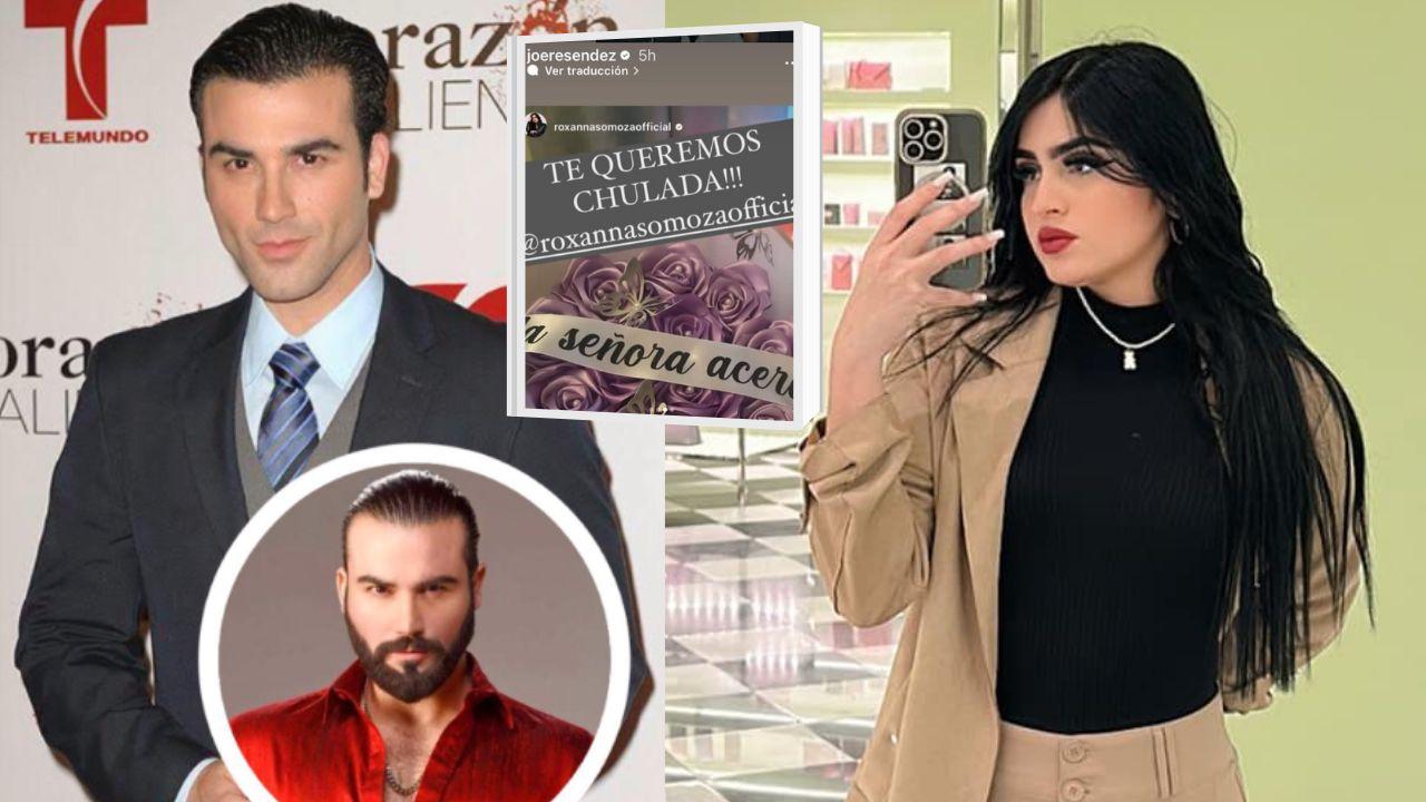 Imagen Principal de Nota: 'El Teca', galán de telenovelas envía hermoso ramo de rosas a Roxanna Somoza
