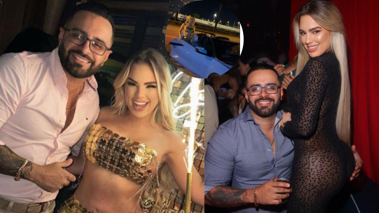 Imagen de Alan Mancía genera polémica al regalar un costoso auto a su novia en su cumpleaños