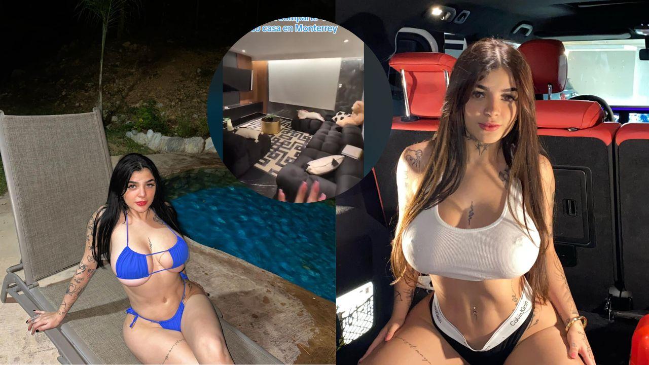 Imagen Principal de Nota: Karely Ruiz presume su nueva mansión y ofrece su piscina a sus seguidores