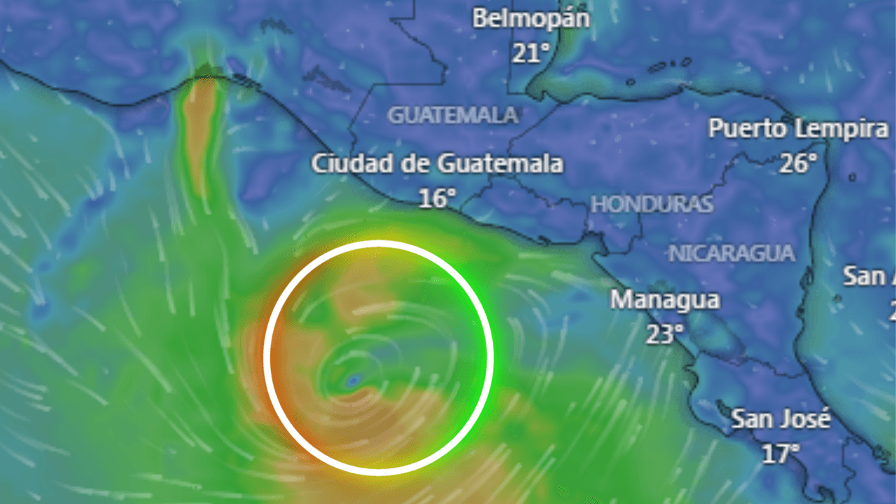 Imagen Principal de Nota: Alerta amarilla para Valle y Choluteca y verde para otras zonas de Honduras por  tormenta tropical Pilar; sigue su trayectoria en vivo aquí