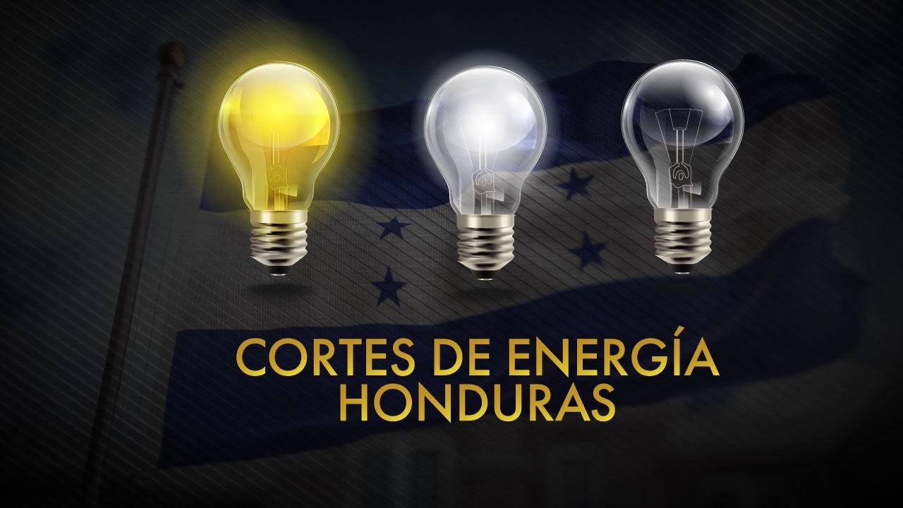 Imagen de Sin luz estos barrios y colonias del norte y centro de Honduras