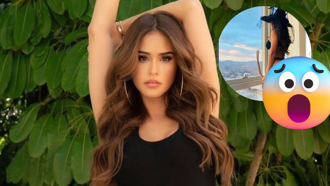Imagen Principal de Nota: Yanet García sube la temperatura como una bella brujita para Halloween