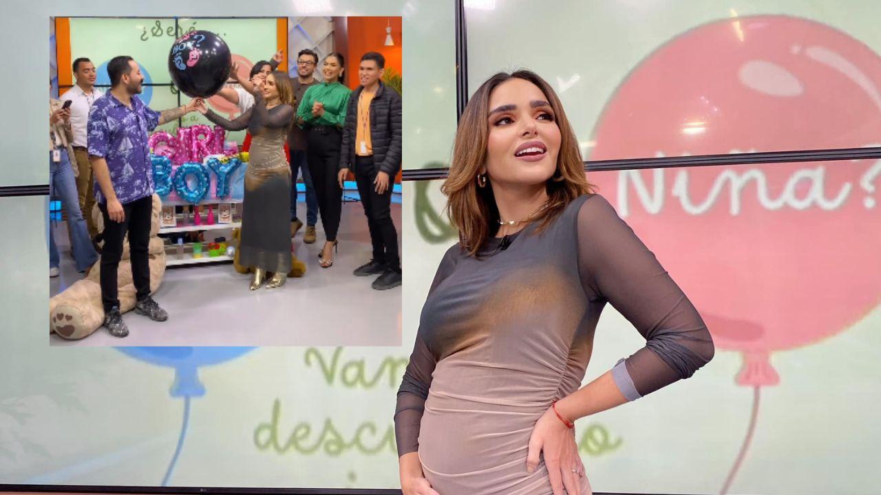 Imagen de Laura Pérez revela el sexo de su bebé en ‘Las Mañanas del 5’