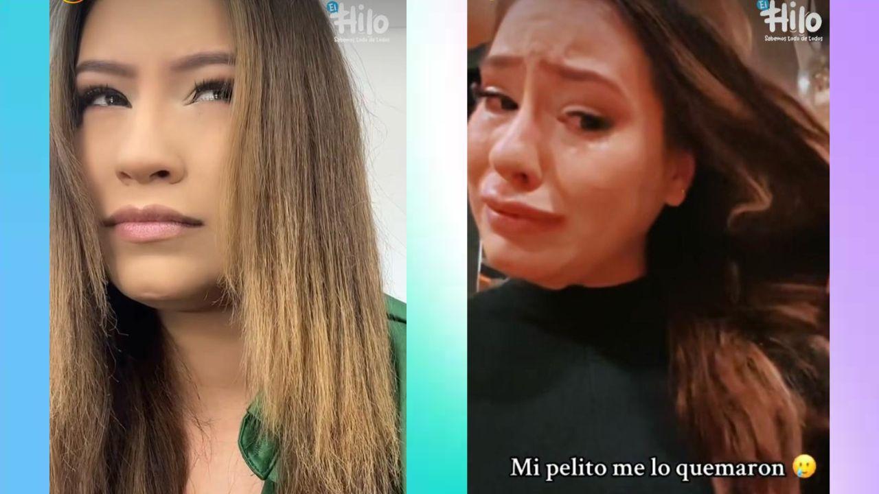 Imagen de Alejandra Rubio buscaba un cambio de look y terminó con el cabello quemado