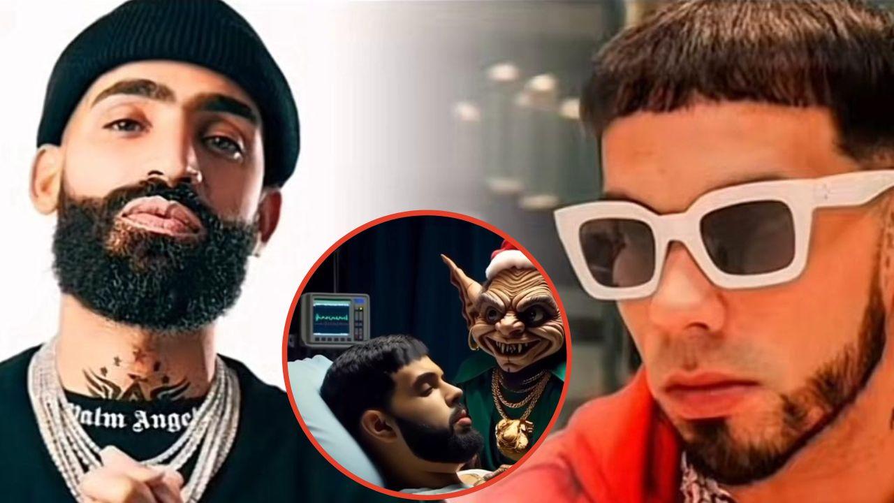 Imagen de 'Emmanuelita': Arcángel destroza a Anuel AA con su tiradera 'Feliz Navidad 8'