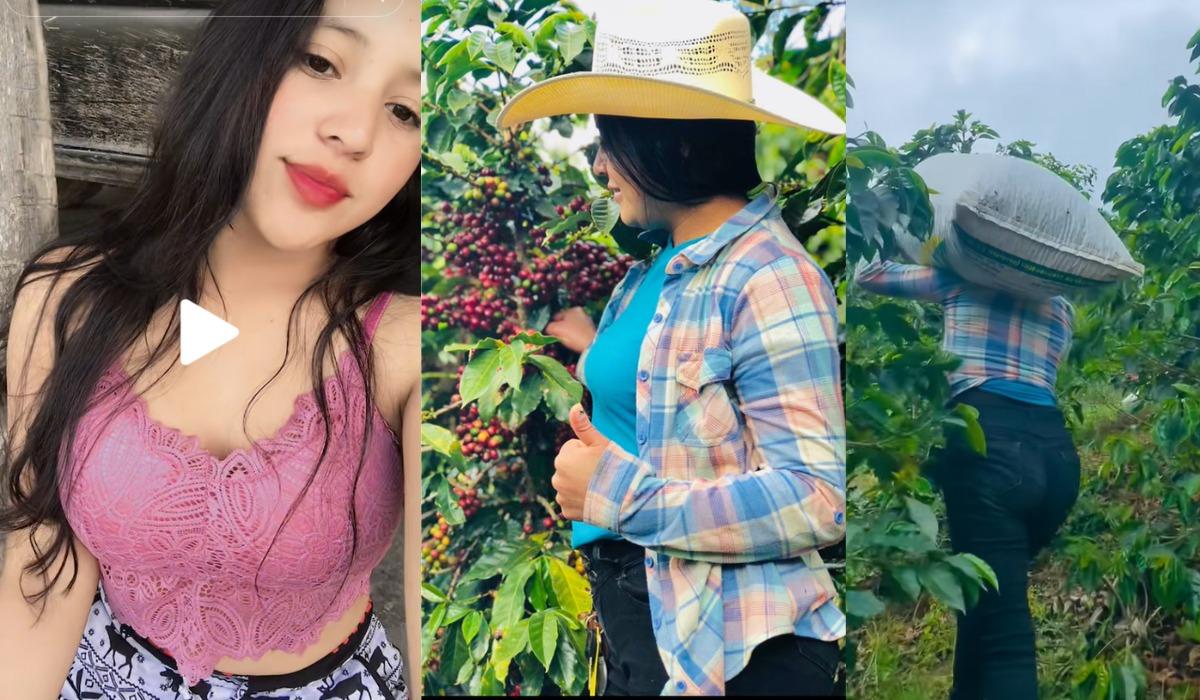 Imagen de Campesina hondureña se viraliza en TikTok por ser trabajadora y humilde