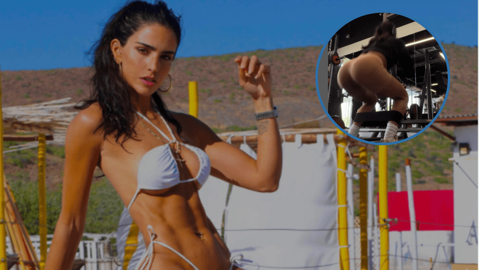 Imagen Principal de Nota: ‘Súper vulgar’: Bárbara de Regil desata la polémica en redes con una rutina de ejercicios ‘reveladora’
