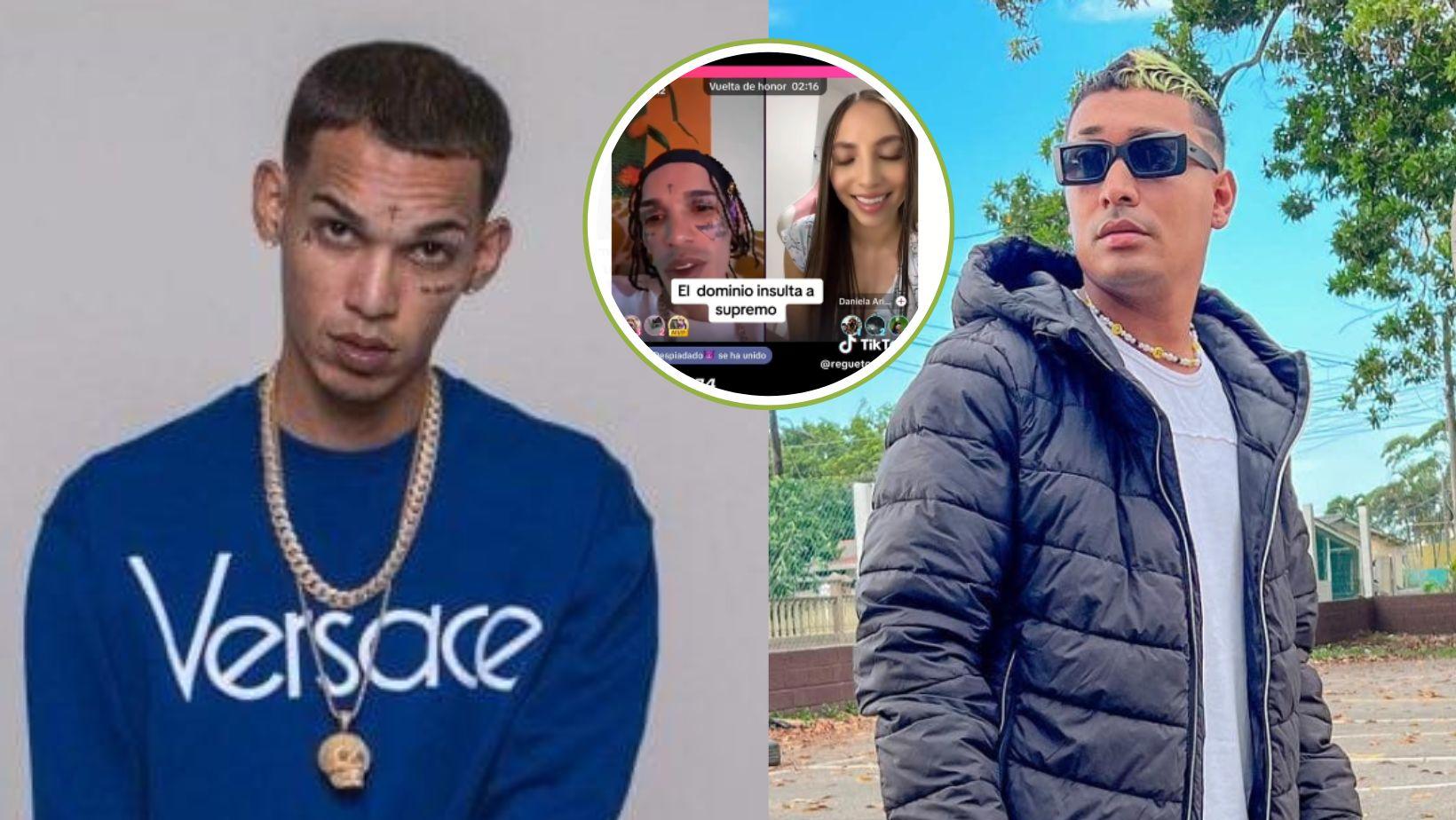 Imagen de 'El Dominio', famoso cantante puertorriqueño, insulta a 'Supremo' y pide que no lo nombren en sus lives