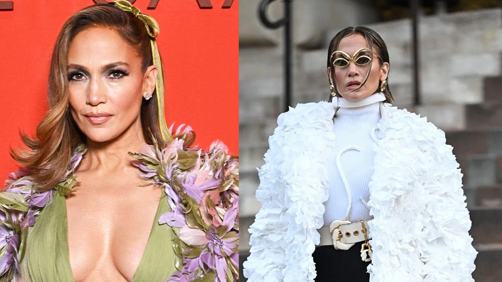 Imagen Principal de Nota: Jennifer López en el centro de la polémica: ¿Abuso de photoshop en sus fotos del desfile de Schiaparelli?