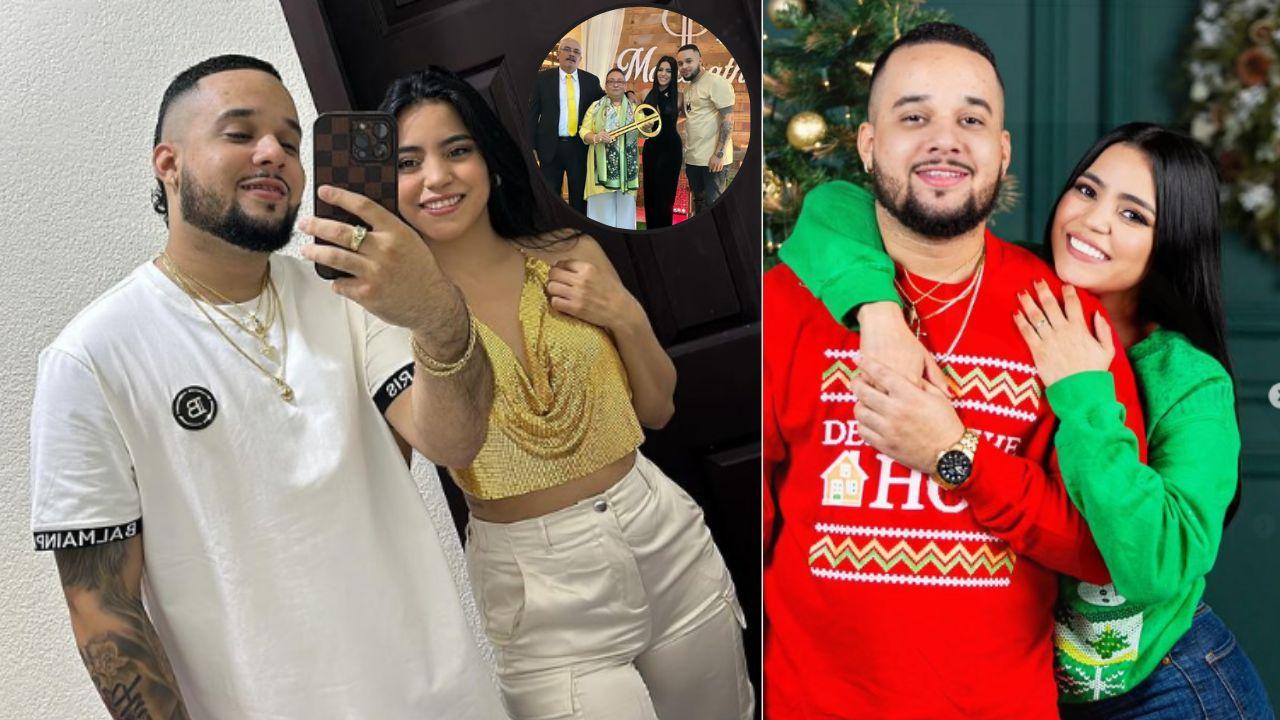 Imagen Principal de Nota: Josselin Hernández recibe el 2024 con románticas fotos junto a su novio y sus 'suegros'