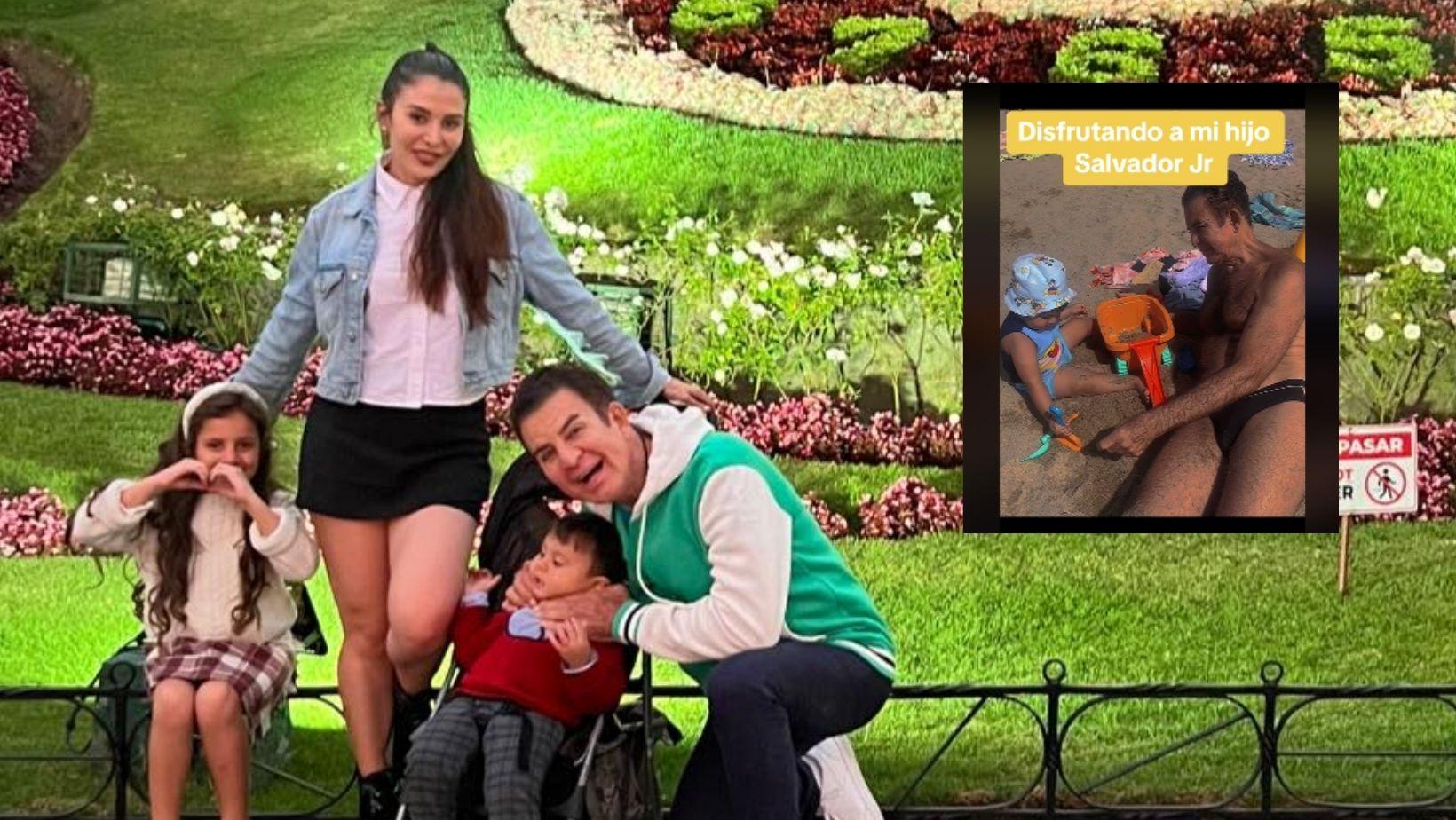 Imagen Principal de Nota: Salvador Nasralla comparte tierno video junto a su hijo desde playa en Chile