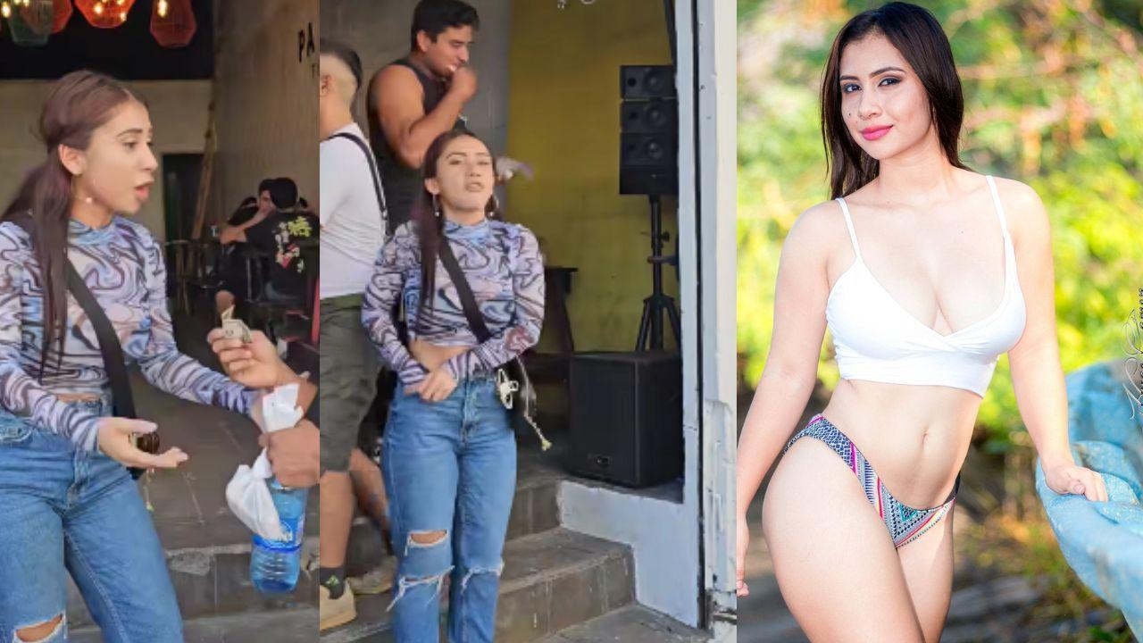 Imagen Principal de Nota: Vendedora se hace viral por la manera de ofrecer ‘la pupusa’