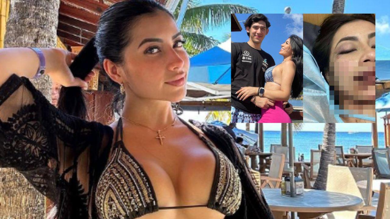 Imagen Principal de Nota: Modelo colombiana sorprende al reconciliarse con hondureño, a quien había denunciado por violencia doméstica