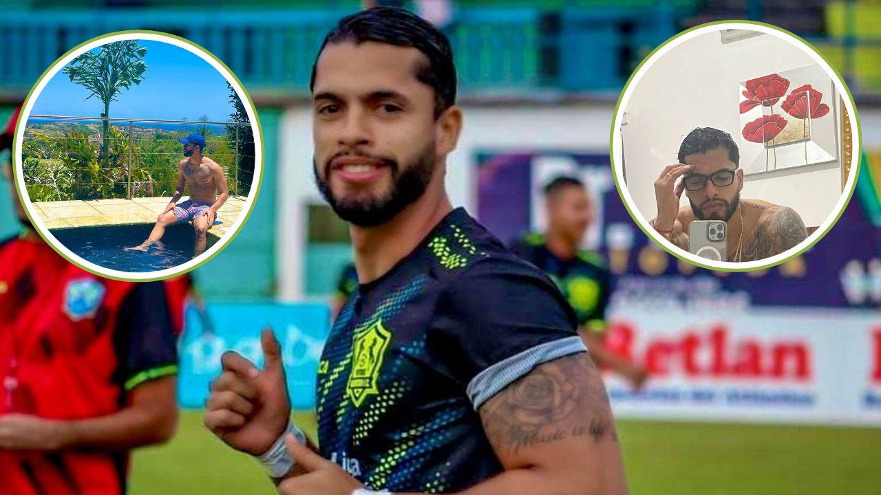 Imagen de Nelson Muñoz, el futbolista de Olancho FC, eleva la temperatura con sexy  fotografía