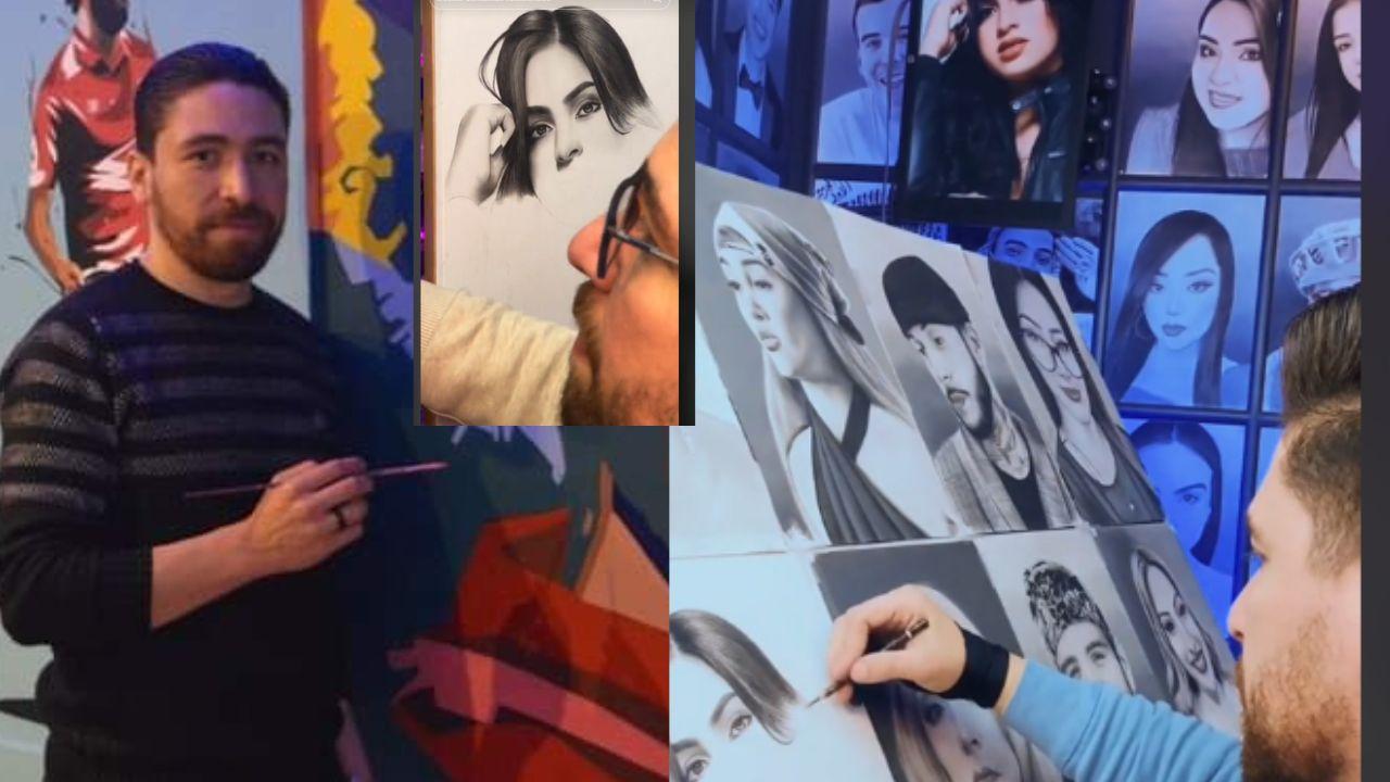 Imagen Principal de Nota: Roxanna Somoza, la inspiración para el artista internacional Ibrahim Shweba