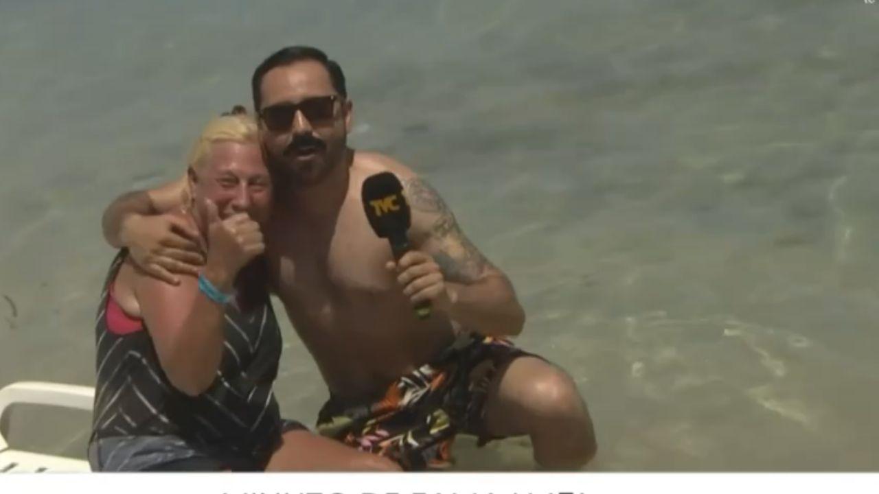 Imagen de Presentador de Las Mañanas del 5 sorprende a los turistas con su ‘inglés fluido’