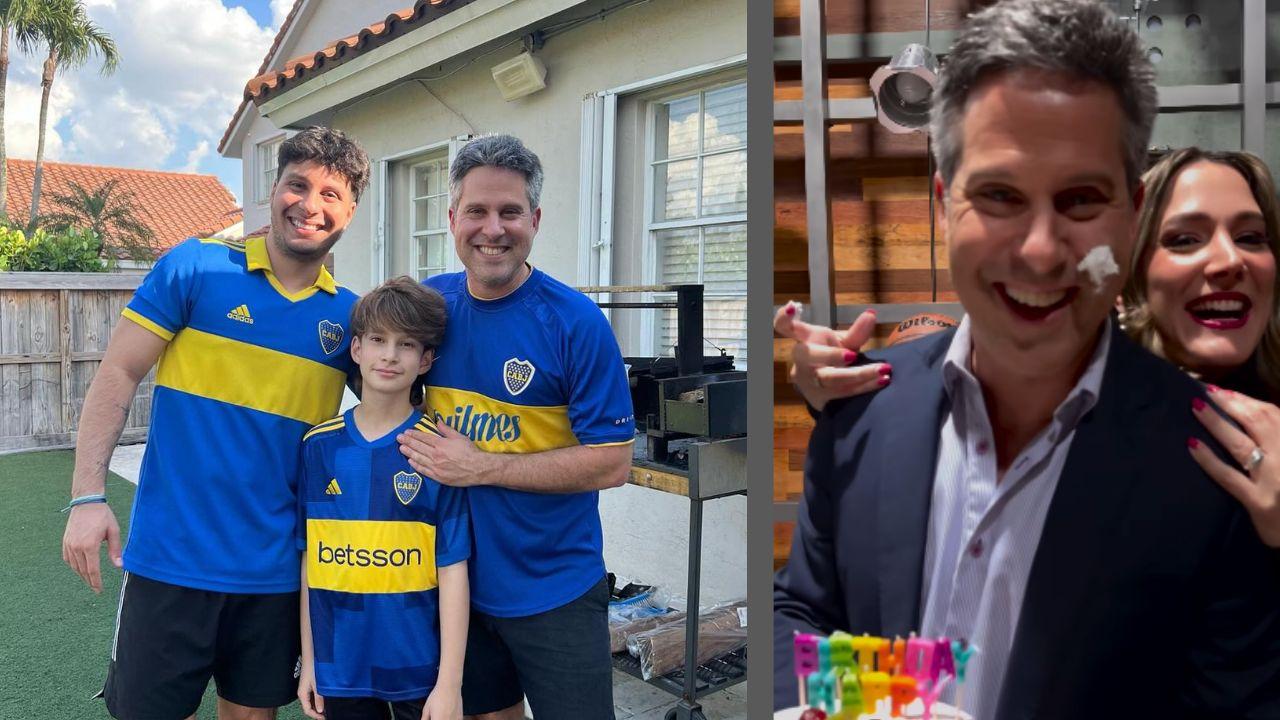 Imagen Principal de Nota: Copán Álvarez celebra un año más de vida en compañía de sus hijos y colegas de Telemundo