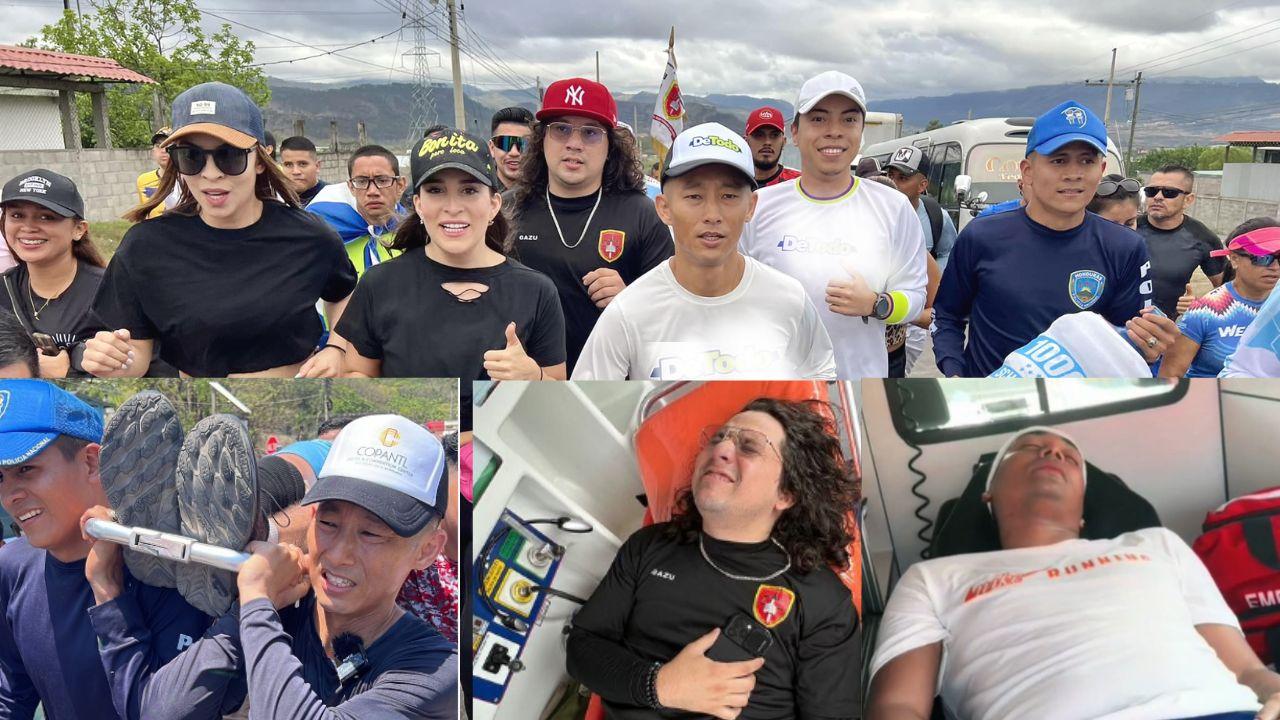 Imagen de ‘No aguantaron’: Gazú,  Supremo y camarógrafo se desmayan durante la carrera de Shin Fujiyama