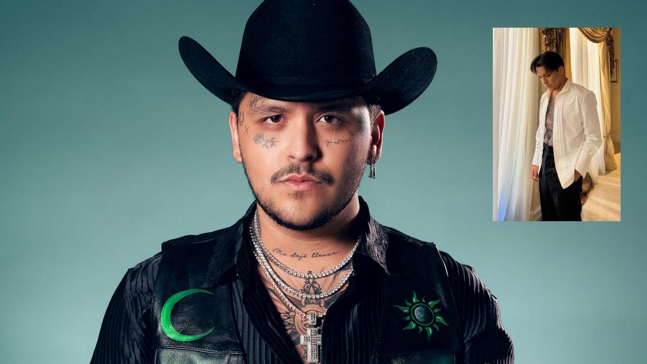 Imagen Principal de Nota: ¡Irreconocible! Nodal reaparece sin tatuajes, ¿se parece a Johnny Depp?