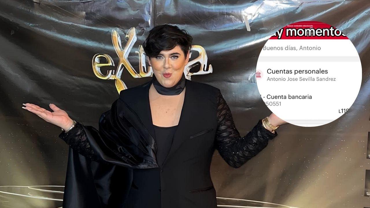 Imagen de Sandrez se une al trend 'Tranquilo César' y genera polémica al mostrar su cuenta bancaria en TikTok