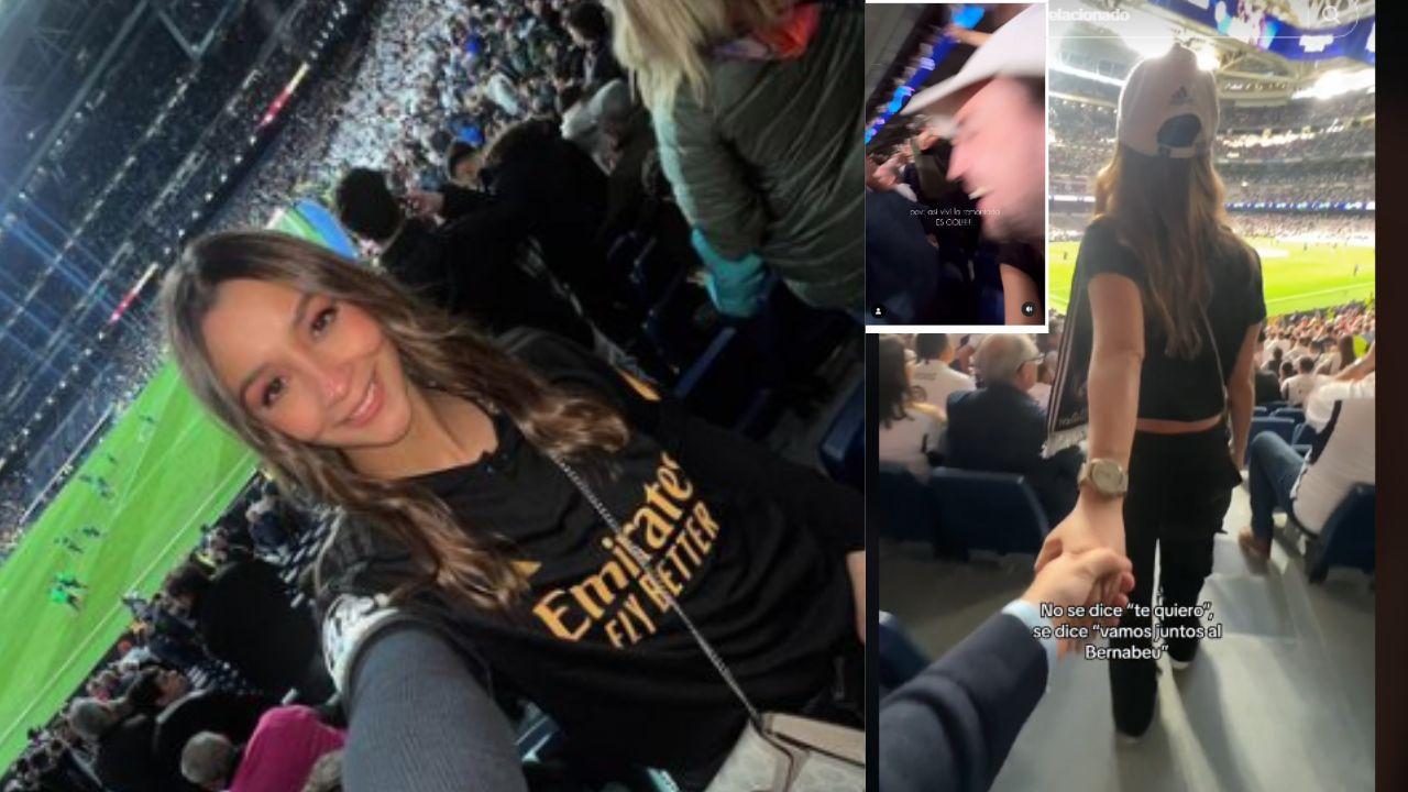Imagen de Nuni Joya: ¿Amor en el Bernabéu? La 'tiktoker' hondureña conquista con un misterioso galán