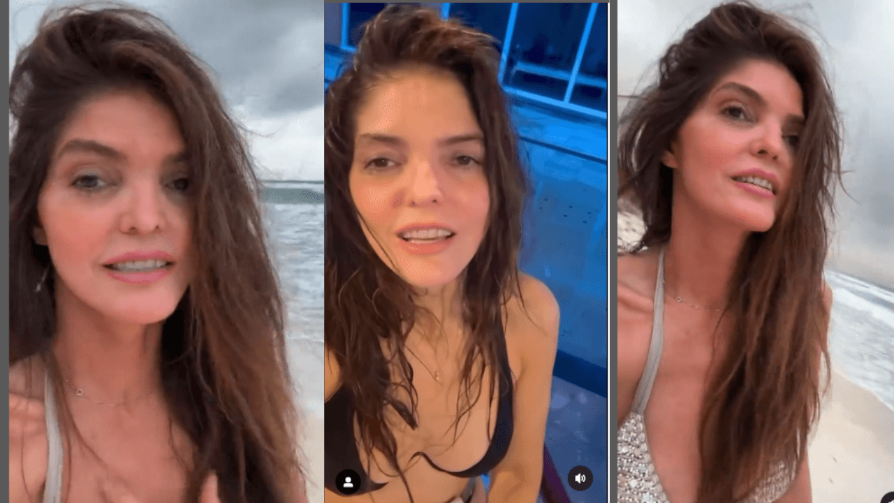 Imagen Principal de Nota: Ana Bárbara relata su aterradora experiencia al ser arrastrada por el mar: 'Vi la muerte de frente'