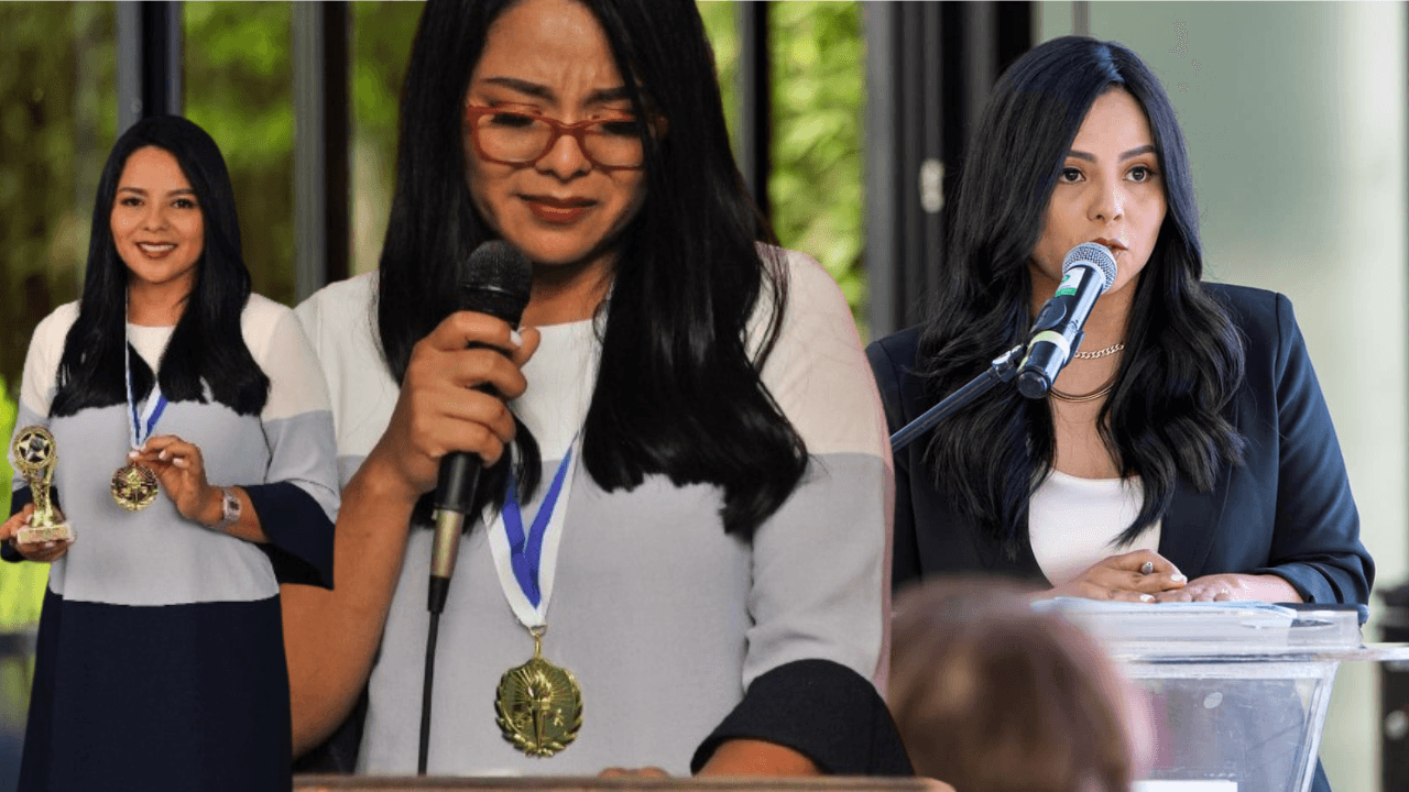 Imagen Principal de Nota: Eunice López rompe en llanto al recordar burlas sobre su voz, tras recibir reconocimiento