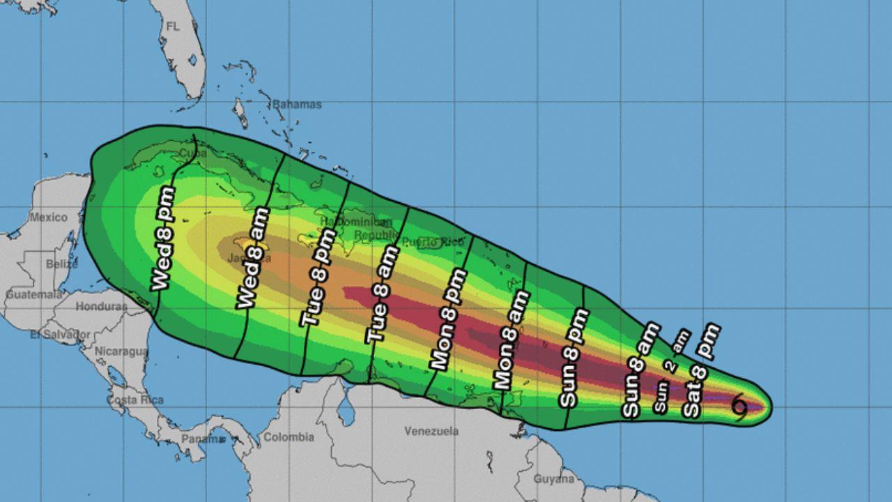 Imagen Principal de Nota: Tormenta tropical Beryl en camino a convertirse en huracán categoría 1: Lluvias y alertas para Honduras