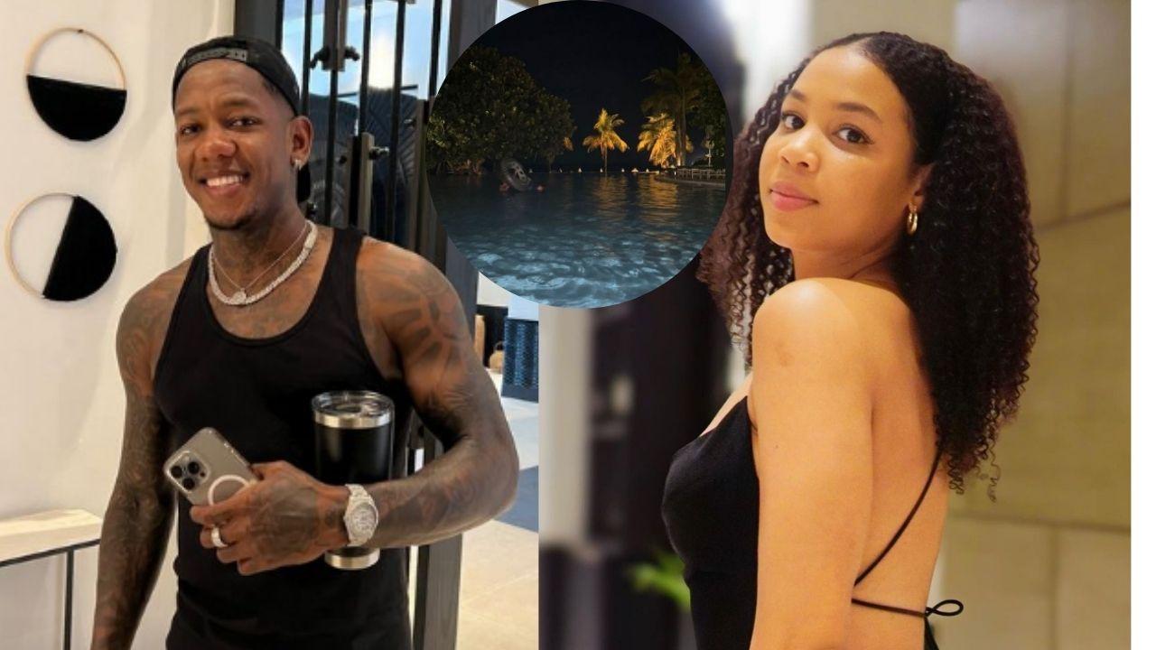 Imagen de Romell Quioto enciende las redes con romántico mensaje a su novia, mientras disfrutan de Roatán