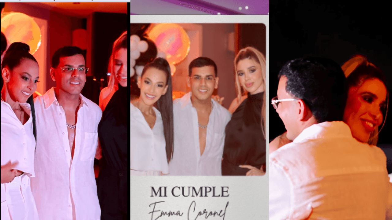 Imagen Principal de Nota: Emma Coronel celebró  su cumpleaños junto a Tito 'El Bambino' y su abogada