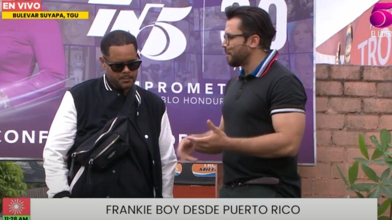 Imagen de Frankie Boy, cantante de ‘Playero 40’, revela en LM5 que los hondureños fueron los precursores del nombre 'playero'