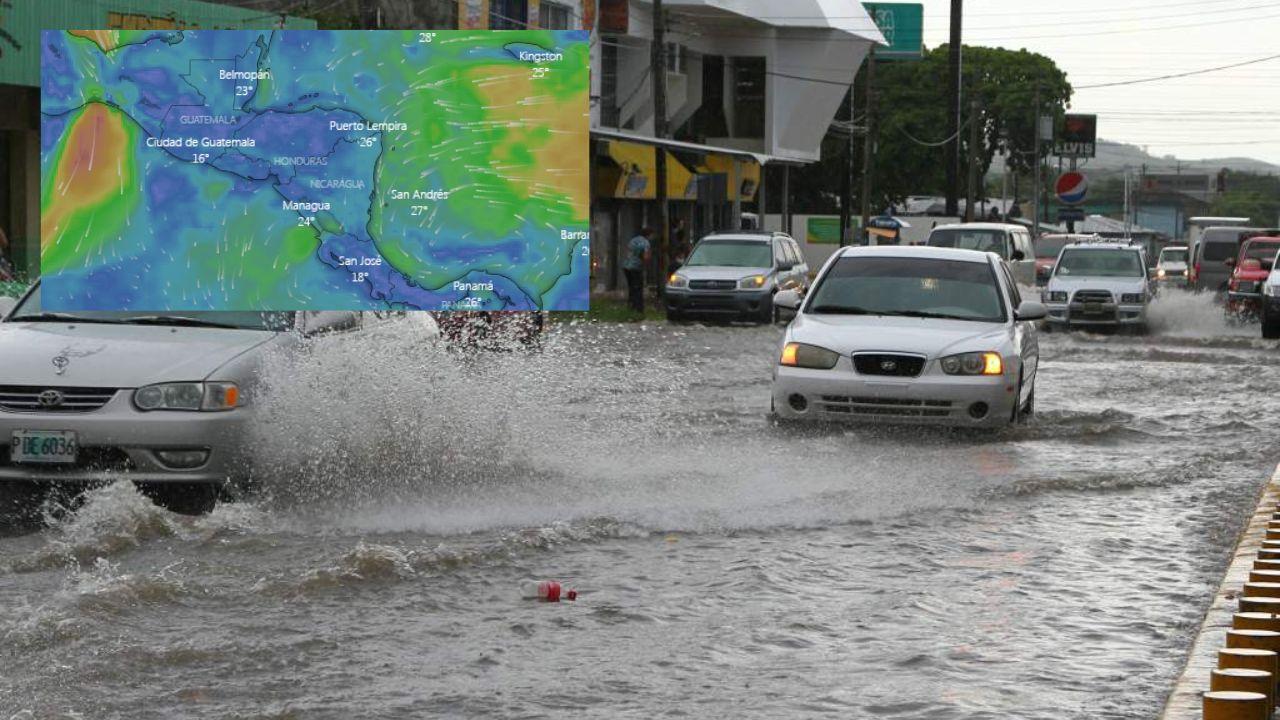 Imagen de Lluvias con actividad eléctrica se esperan en la mayor parte de Honduras