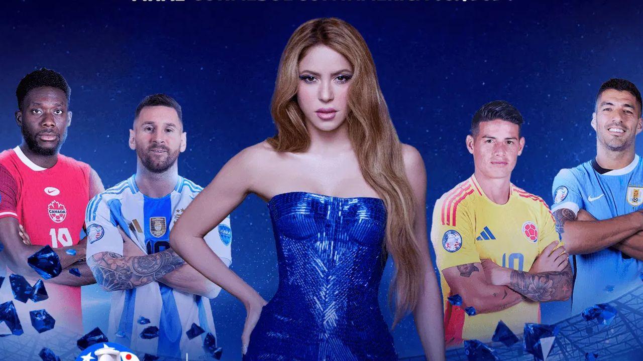 Imagen de Shakira será la artista invitada en la final de la Copa América: confirmó el presidente de  Conmebol