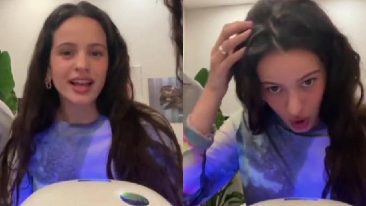 Imagen Principal de Nota: Rosalía rompe el silencio y afirma que si se baña tras críticas por cómo luce su cabello