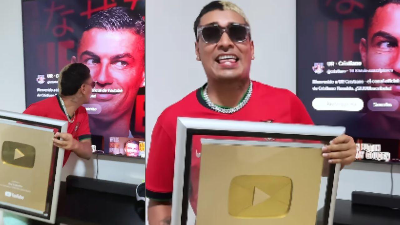 Imagen de Supremo responde a Cristiano Ronaldo: 'Mi placa de oro llegó primero'