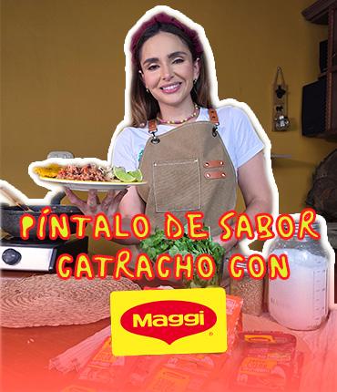 Píntalo de sabor catracho con Maggi