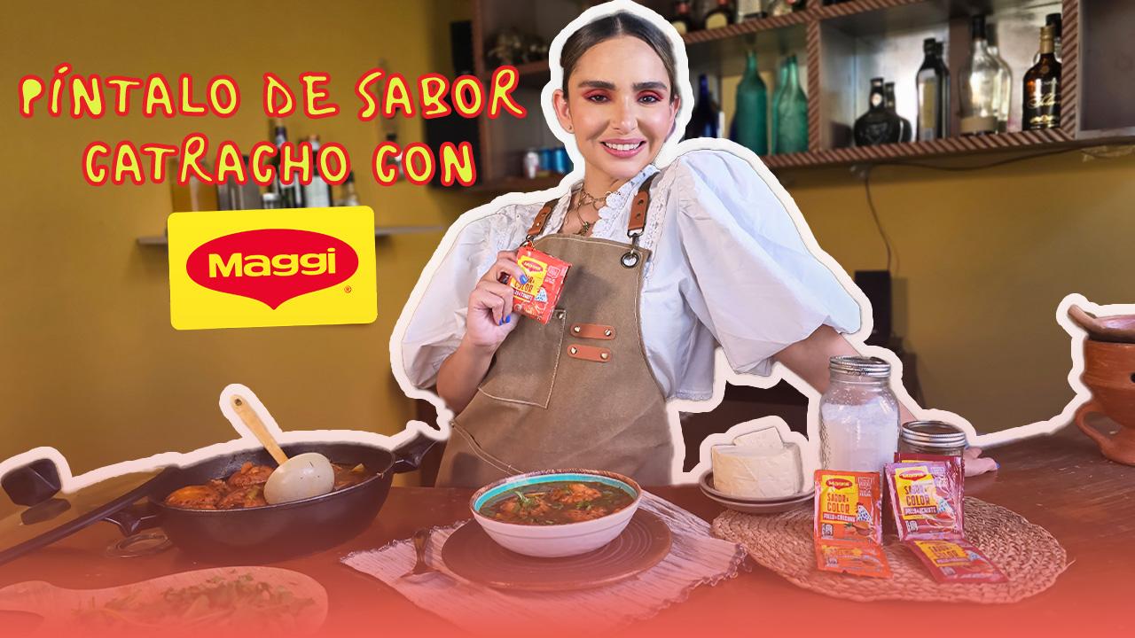 Píntalo de sabor catracho con Maggi