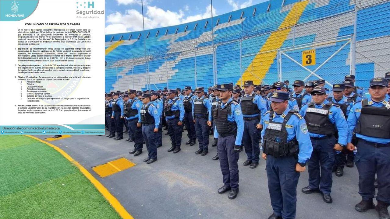 Imagen Principal de Nota: Calles Cerradas por el partido de Honduras vs Jamaica