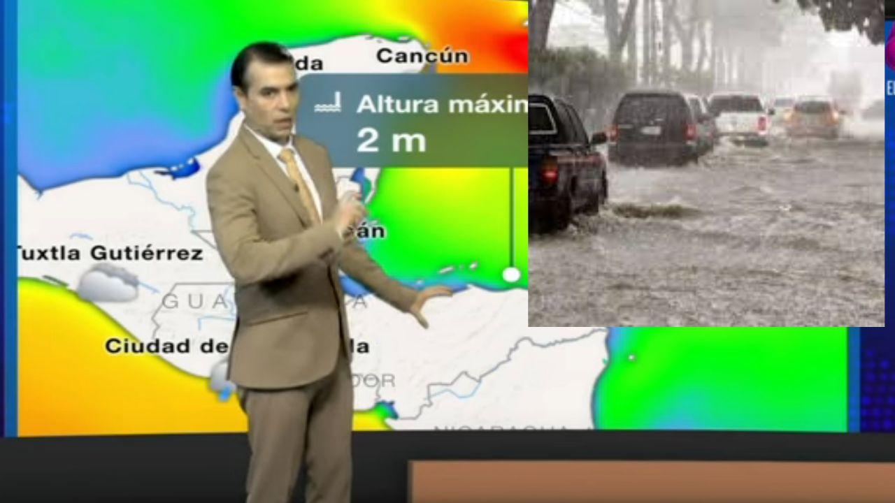 Imagen Principal de Nota: Fuertes lluvias azotarán Honduras debido a la depresión tropical 9, según César Quintanilla